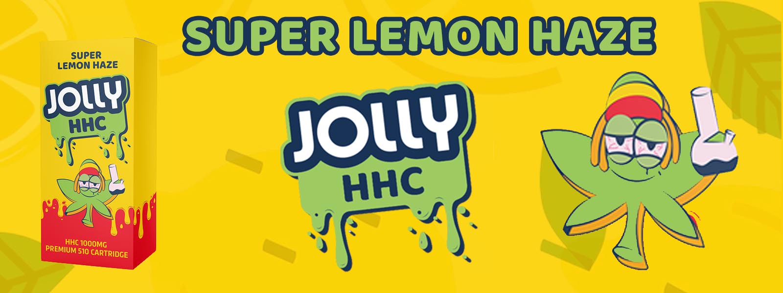 JOLLY HHC Super Lemon Haze Cartridge