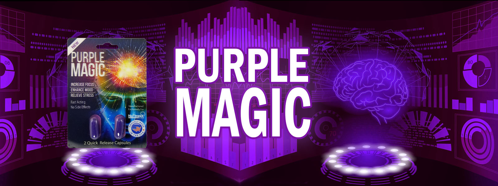 Purple Magic - Focus - Mood - Relieve Stress