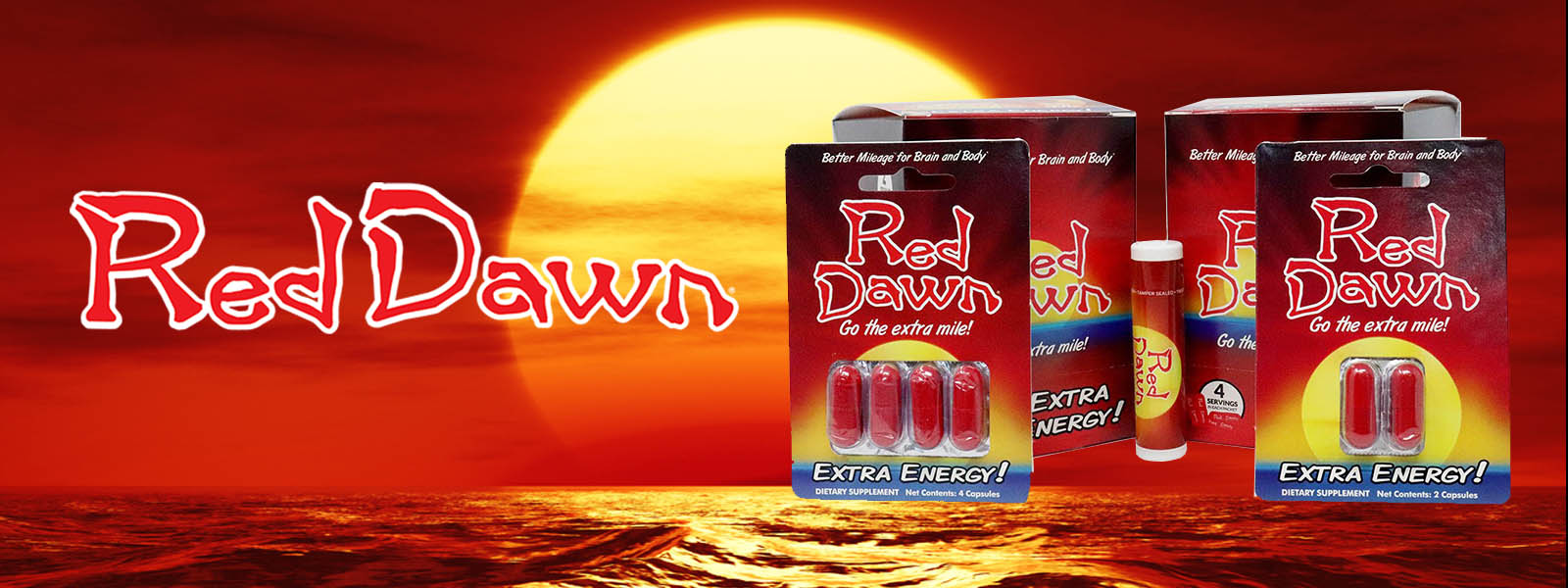 Red Dawn Extra Mile Capsules
