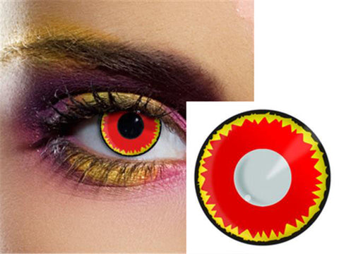 Red Vampire Contact Lenses