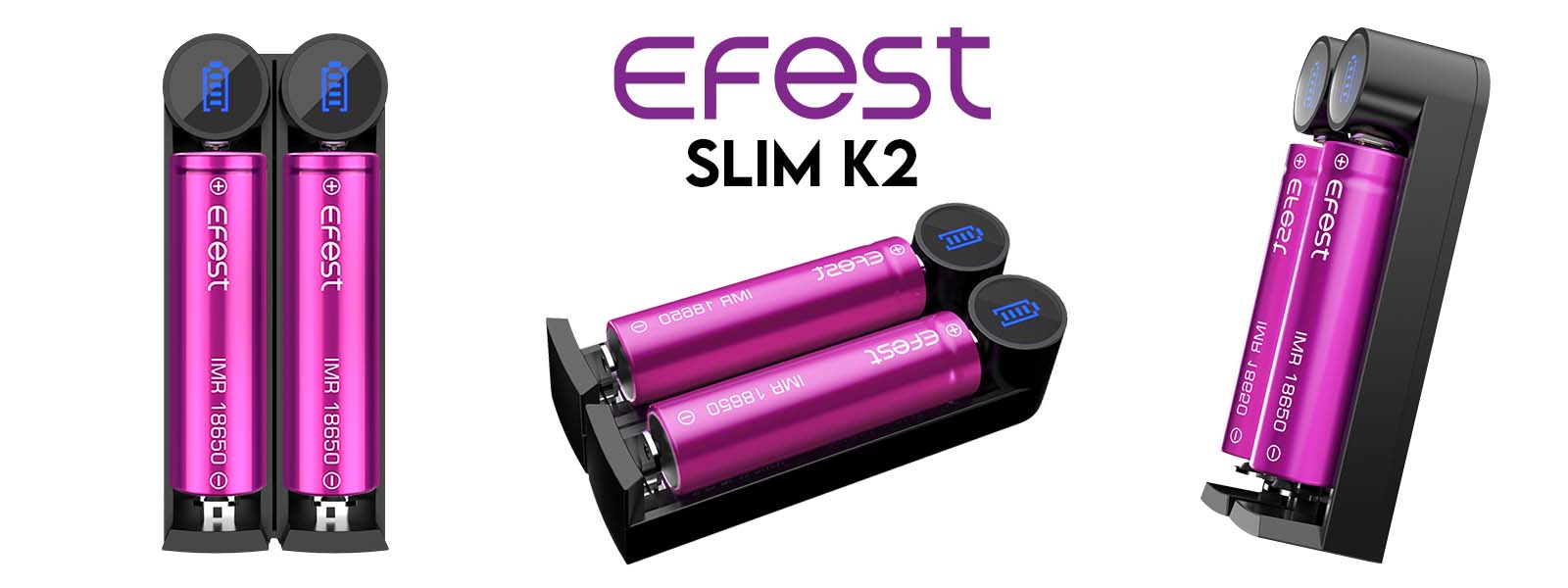 EFEST Slim K2 Battery Charger