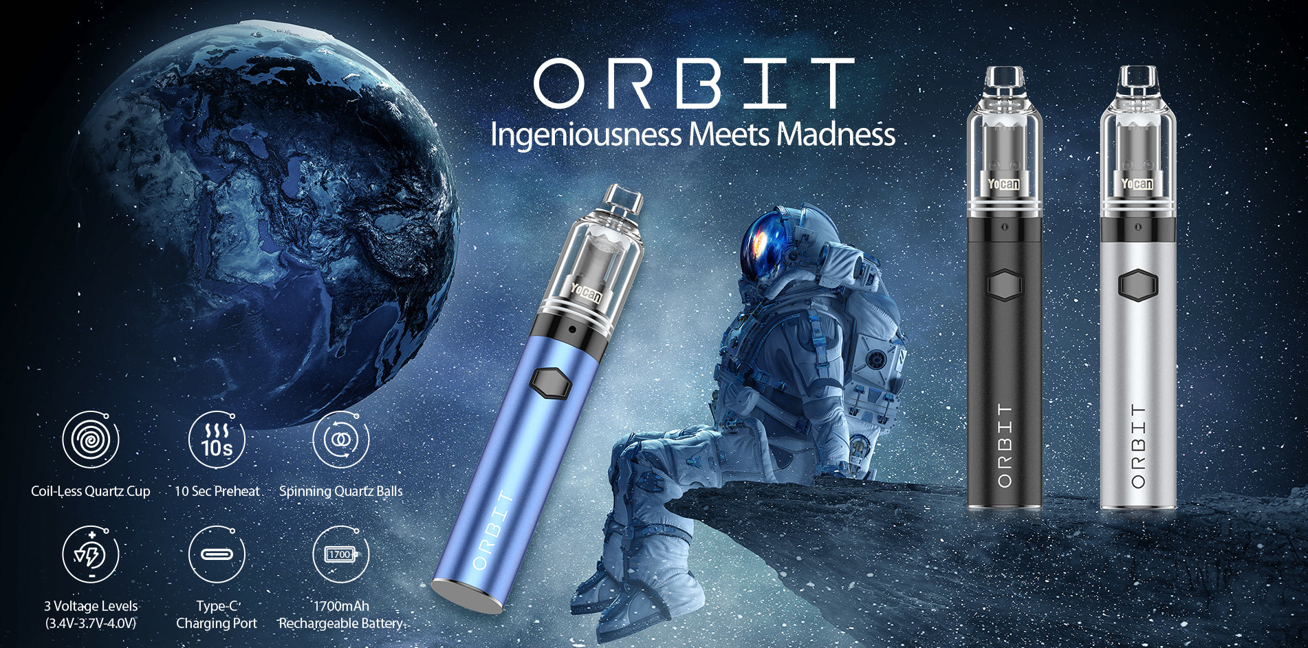 Yocan Orbit - A Vaporizer out of this world