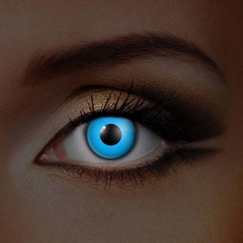 UV Blue Contact Lenses