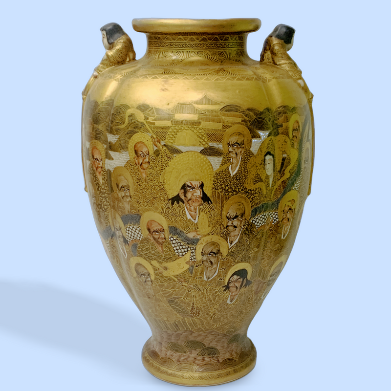 日本景泰蓝花瓶，明治时期- Asian Antiques