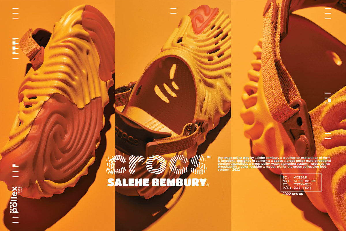 COMING SOON: SALEHE BEMBURY X CROCS POLLEX CLOGS 