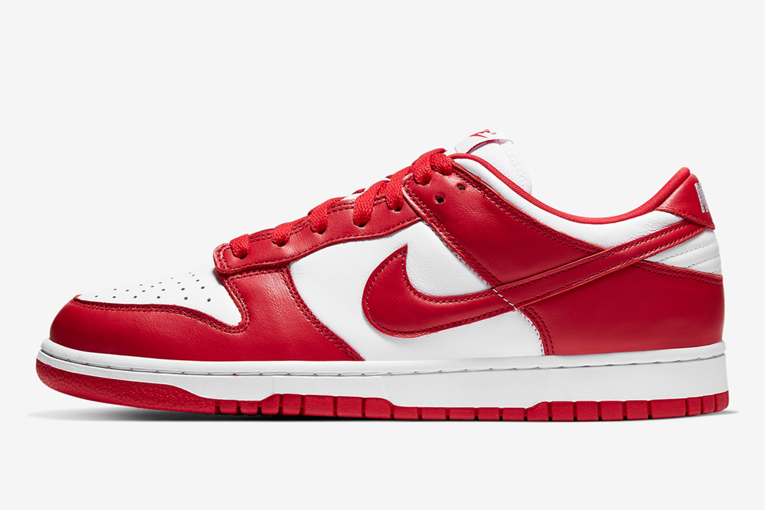 nike dunk low university red price