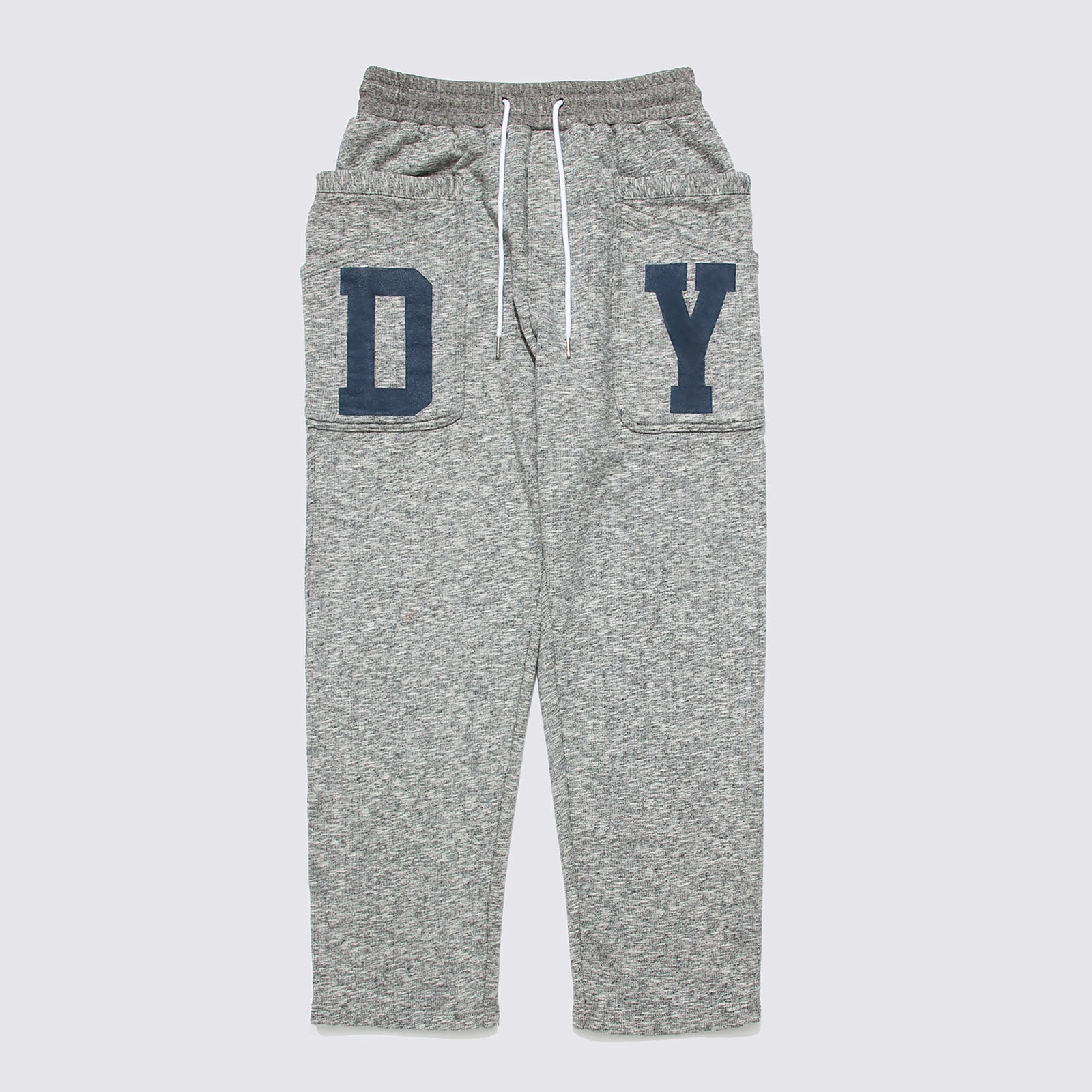 Donnie Yen's DY Edition Sweatpants in Grey 'Front'