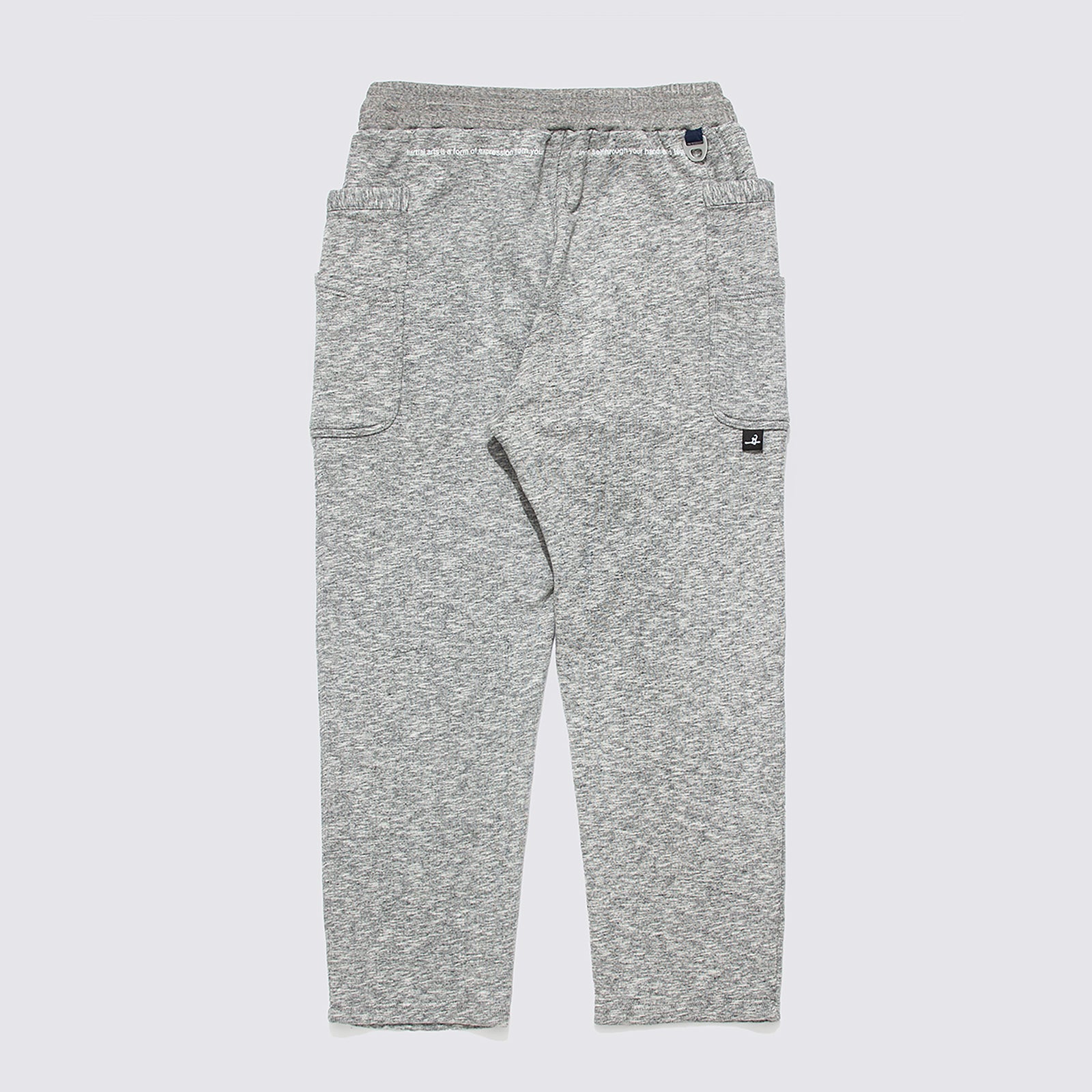 Donnie Yen's DY Edition Sweatpants in Grey 'Back'