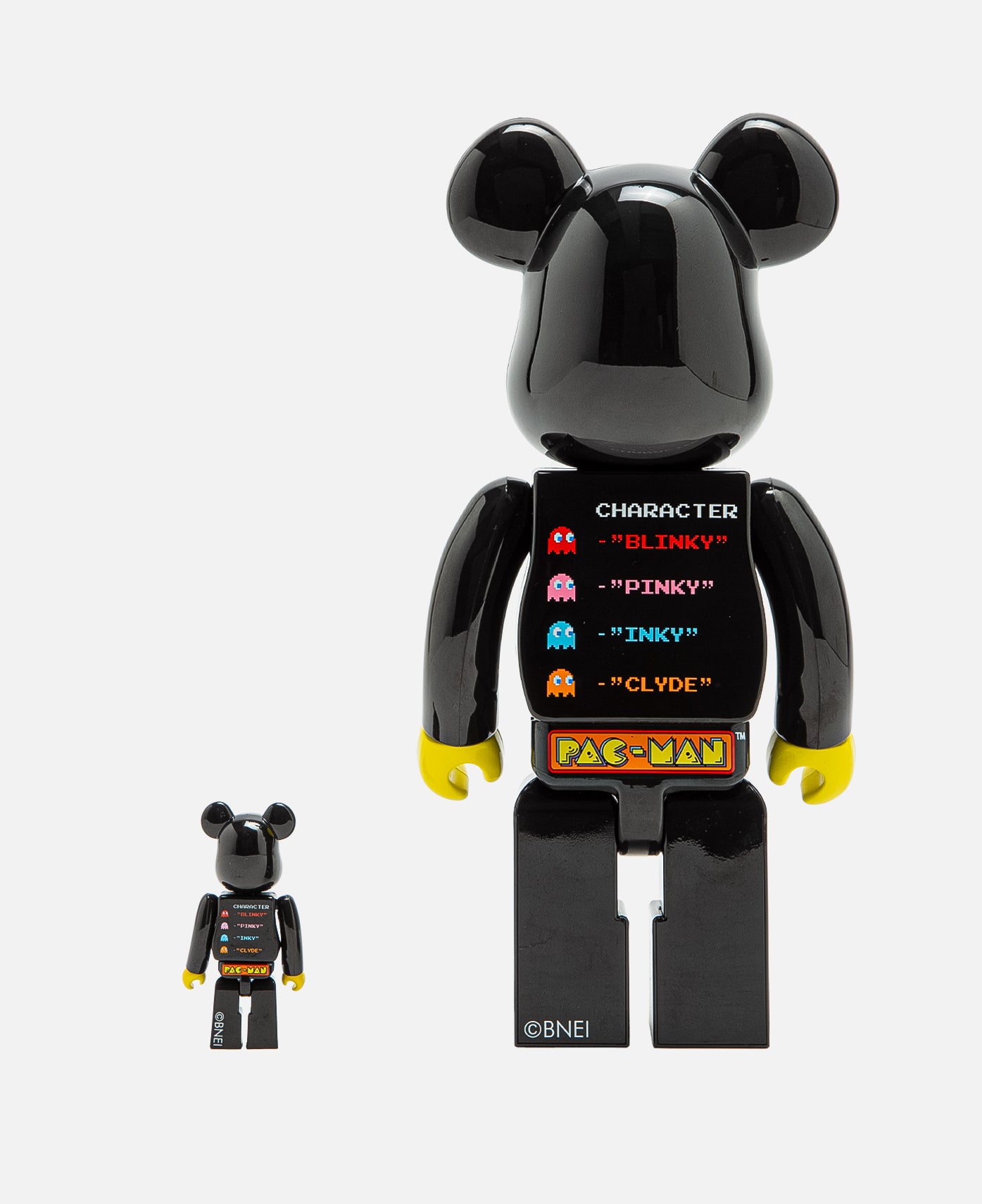 MEDICOM TOY BE@RBRICK PACMAN - 100% + 400%