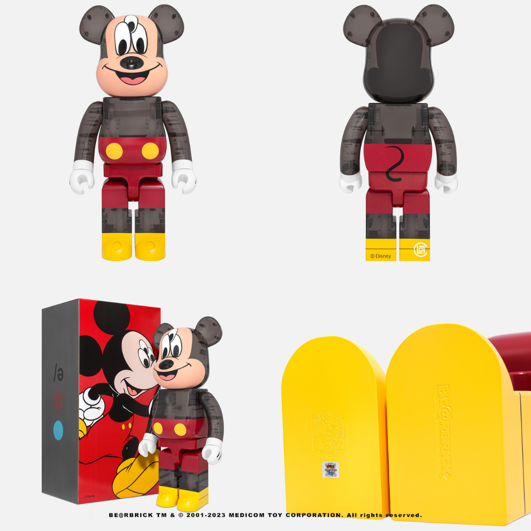 Release Information: 3125C x CLOT x MEDICOM TOY BE@RBRICK 3-Eyed Micke –  JUICESTORE