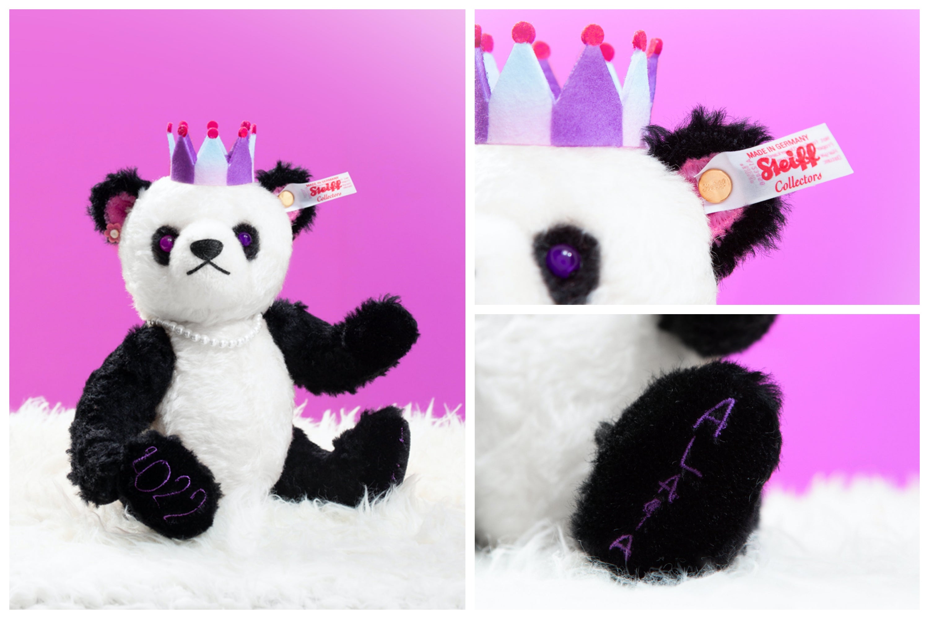 Alaia x Steiff Panda Bearry Cute