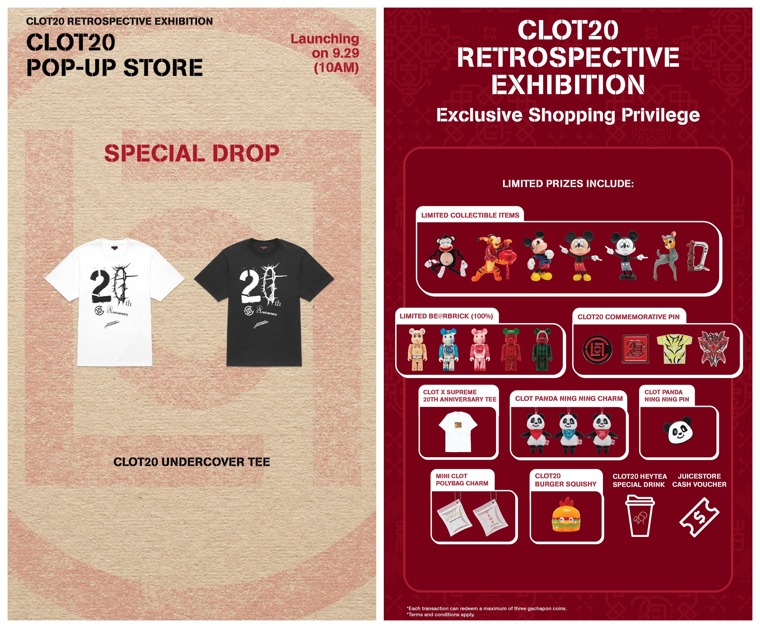 CLOT20 POP-UP STORE