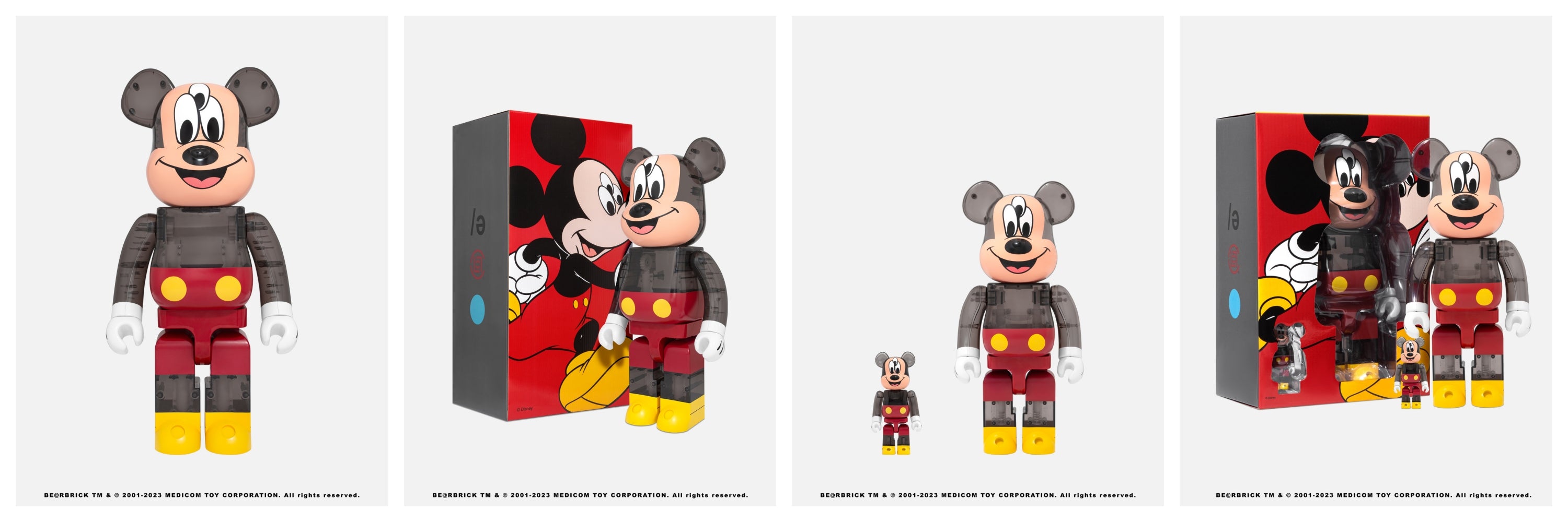 CLOT 3-Eyed Mickey BE@RBRICK