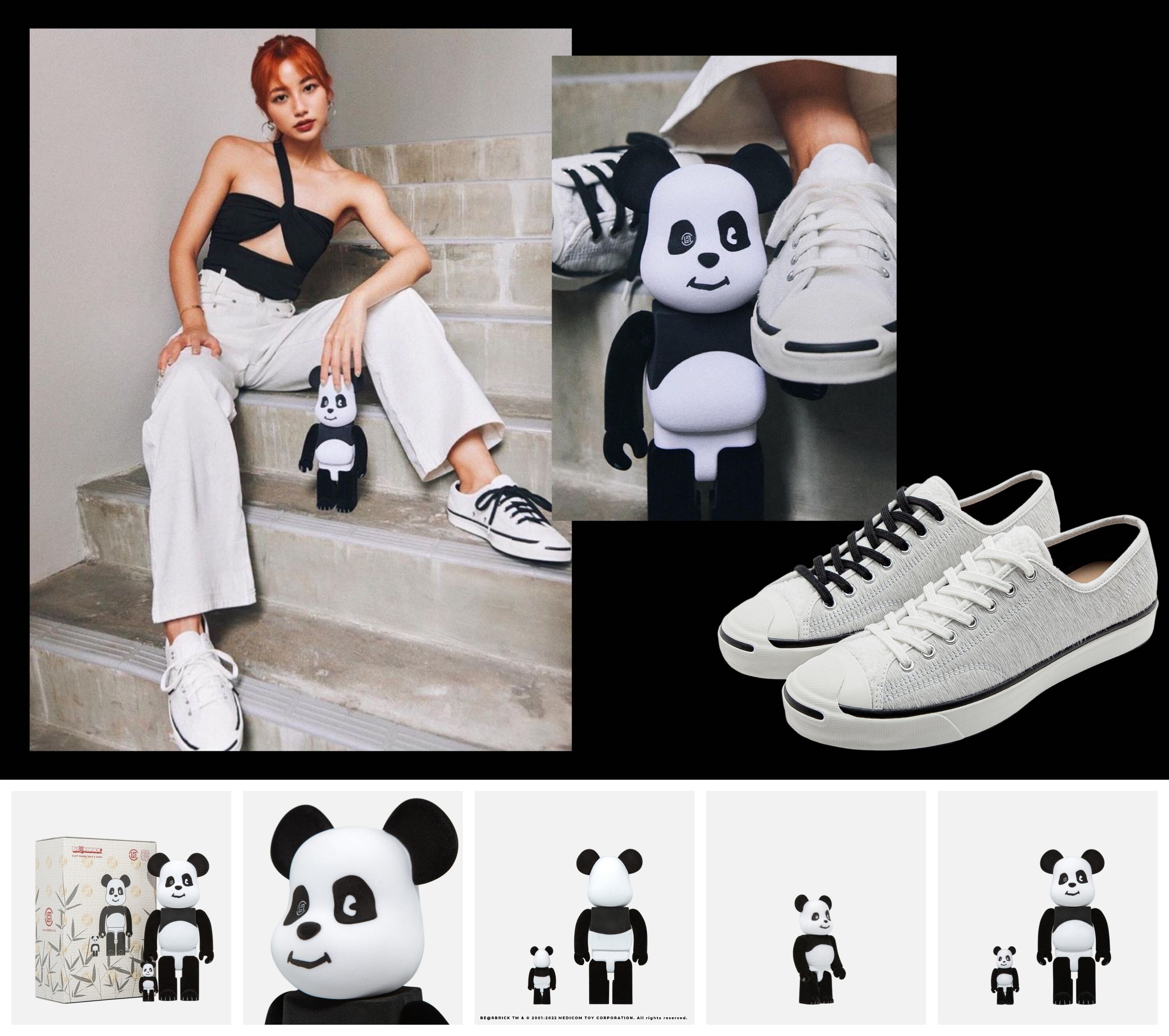 CLOT PANDA BEARBRICK CONVERSE - CALISTA