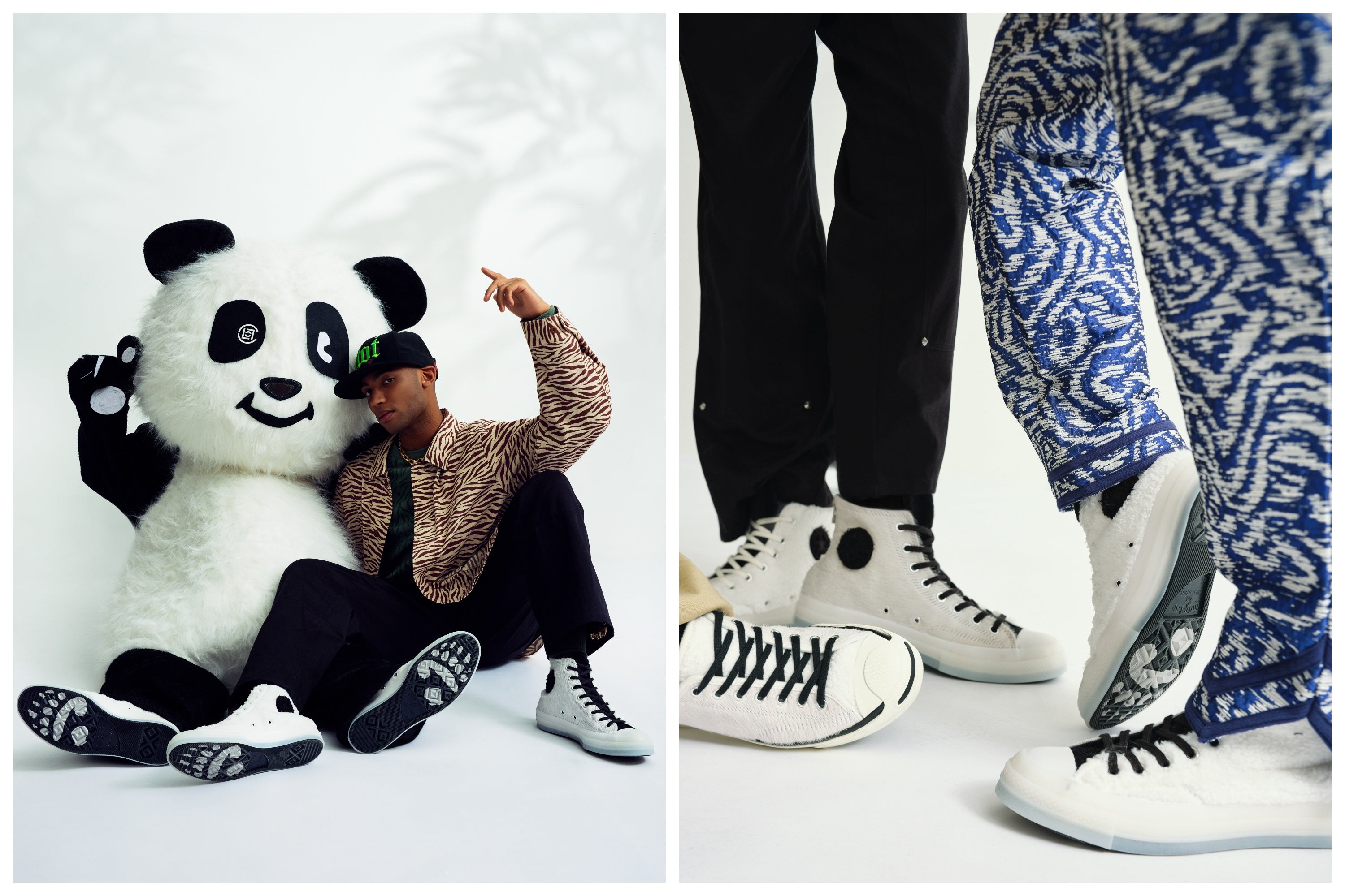 CLOT x CONVERSE PANDA PACK