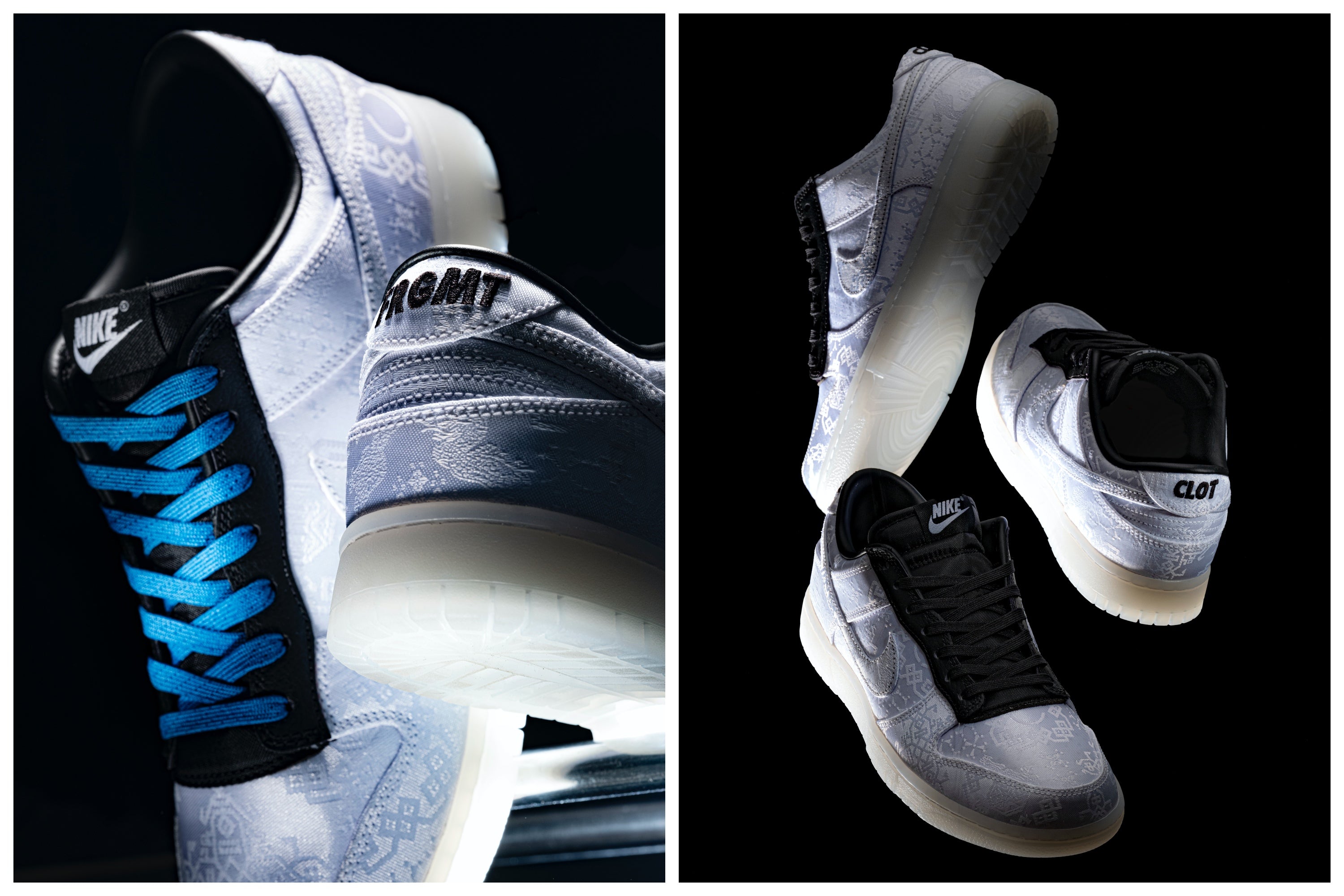 CLOT x FRAGMENT DESIGN x NIKE DUNK - EDISON CHEN AND HIROSHI FUJIWARA