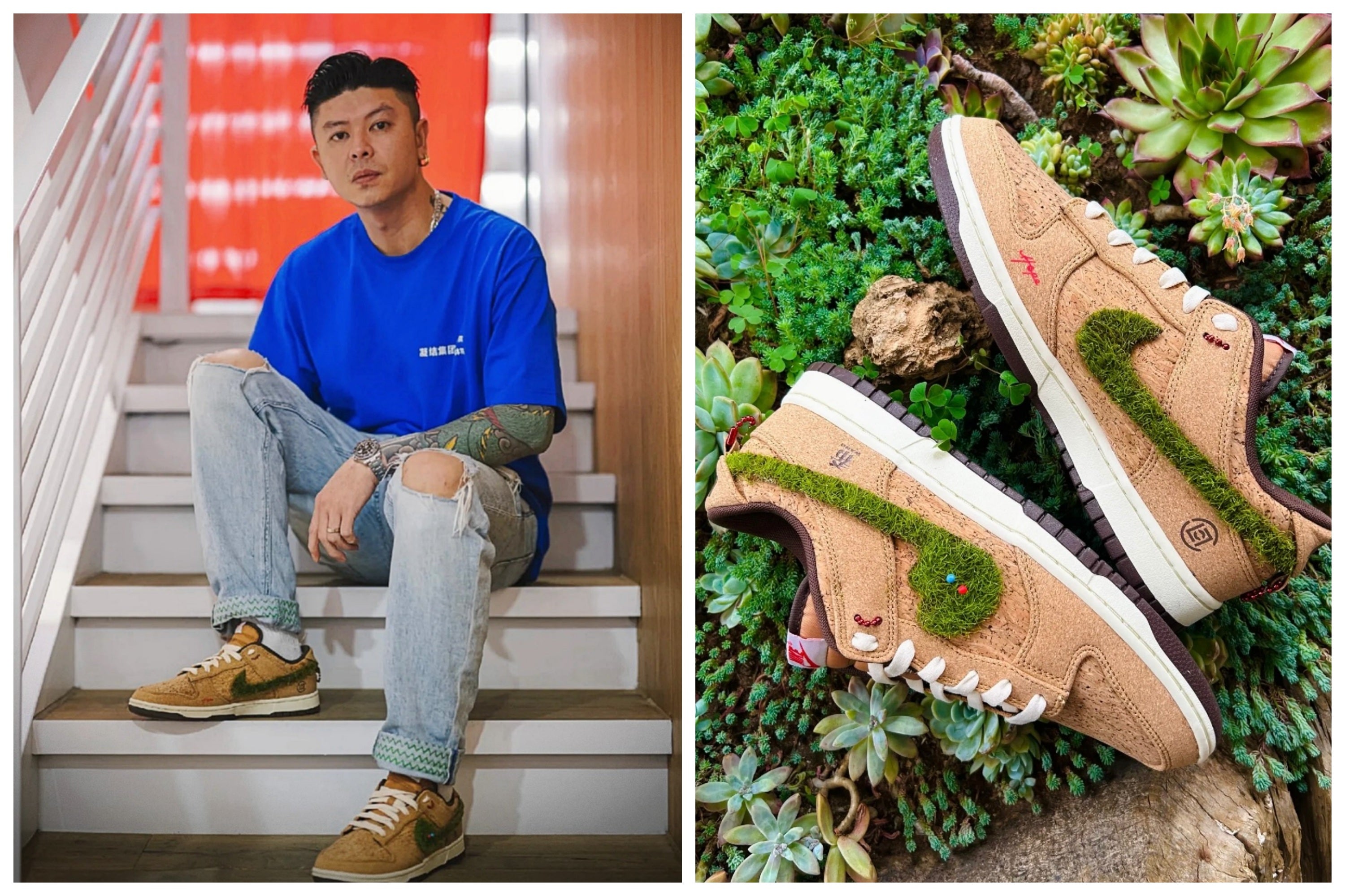 Your Style, Your Swoosh - CLOT x NIKE CORK DUNK