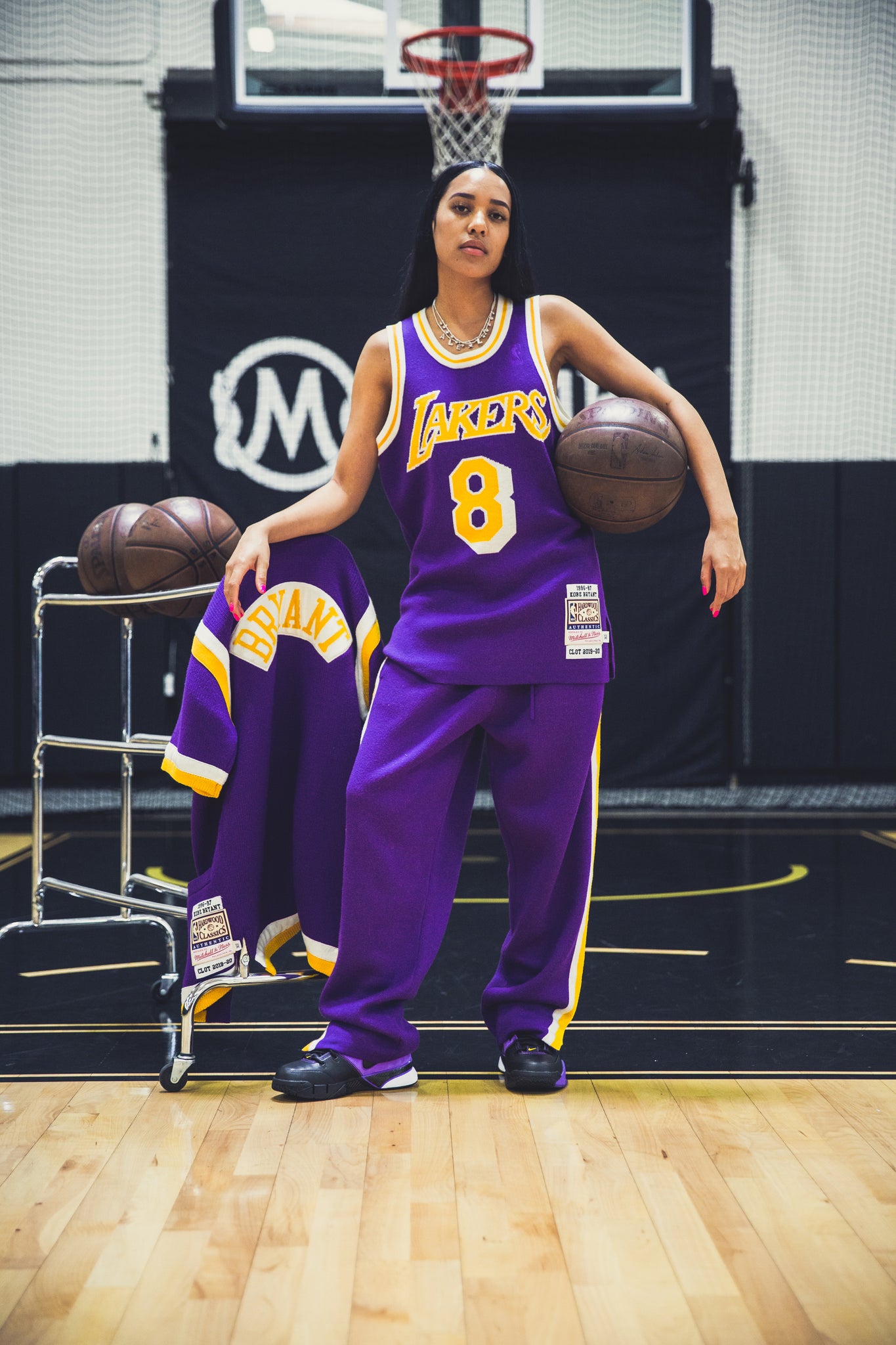 CLOT x Mitchell & Ness Kobe Bryant Merino Wool Capsule