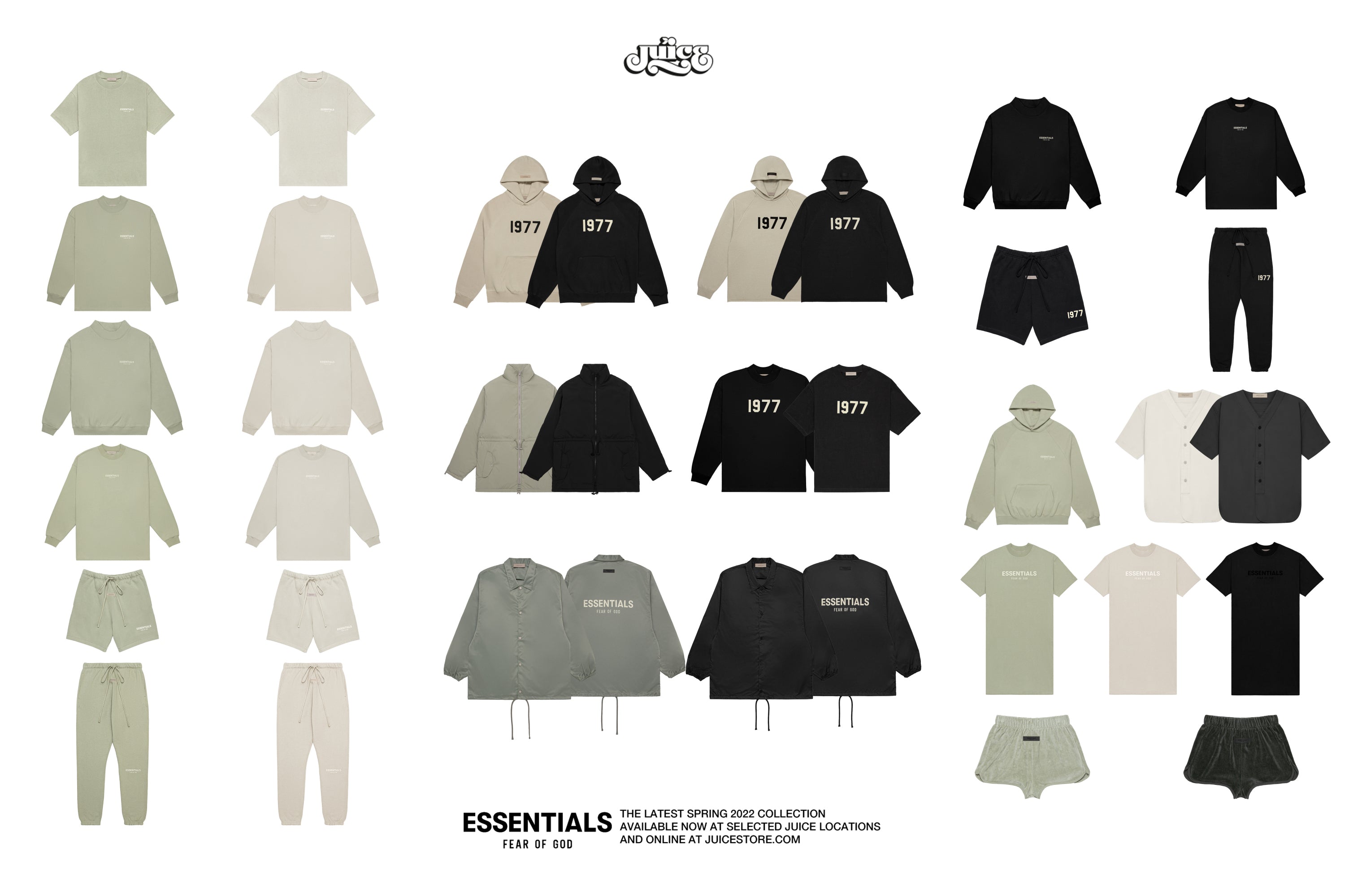 FEAR OF GOD ESSENTIALS Spring 2022 - JUICE STORE