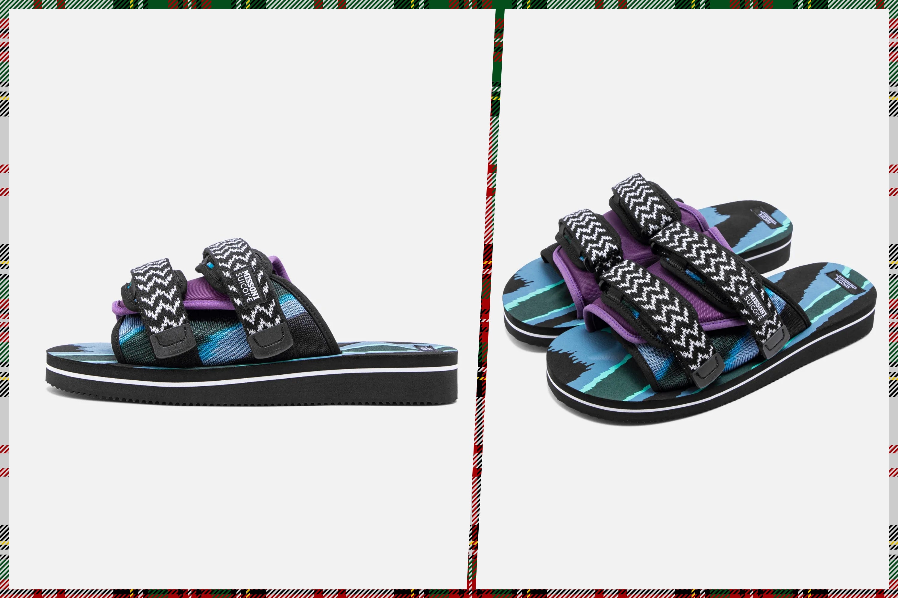 JUICE Holiday Gift Guide - Suicoke x Missoni MOTO Sandals