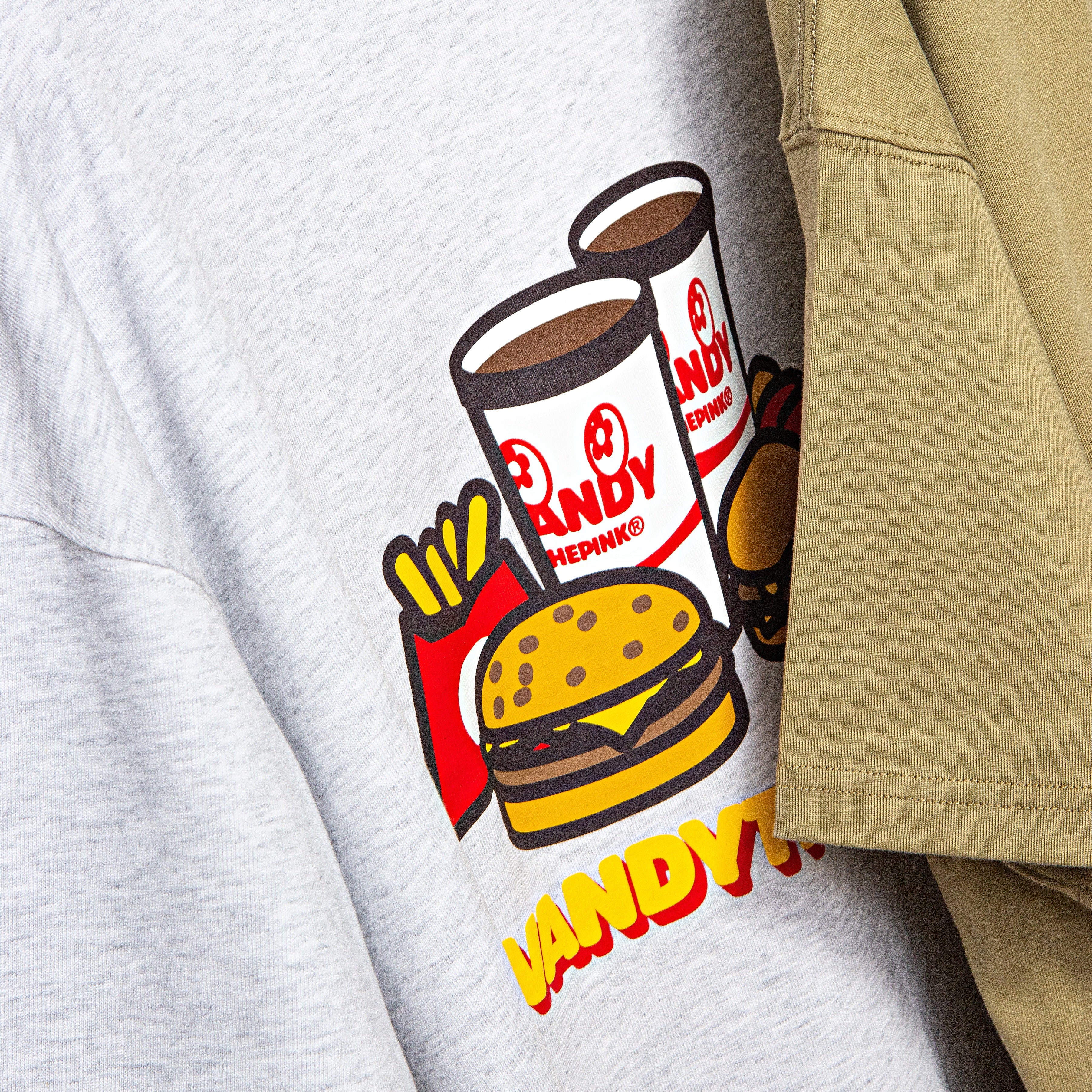 VANDY THE PINK DROPS PLAYFUL FAST FOOD-INSPIRED COLLECTION AT