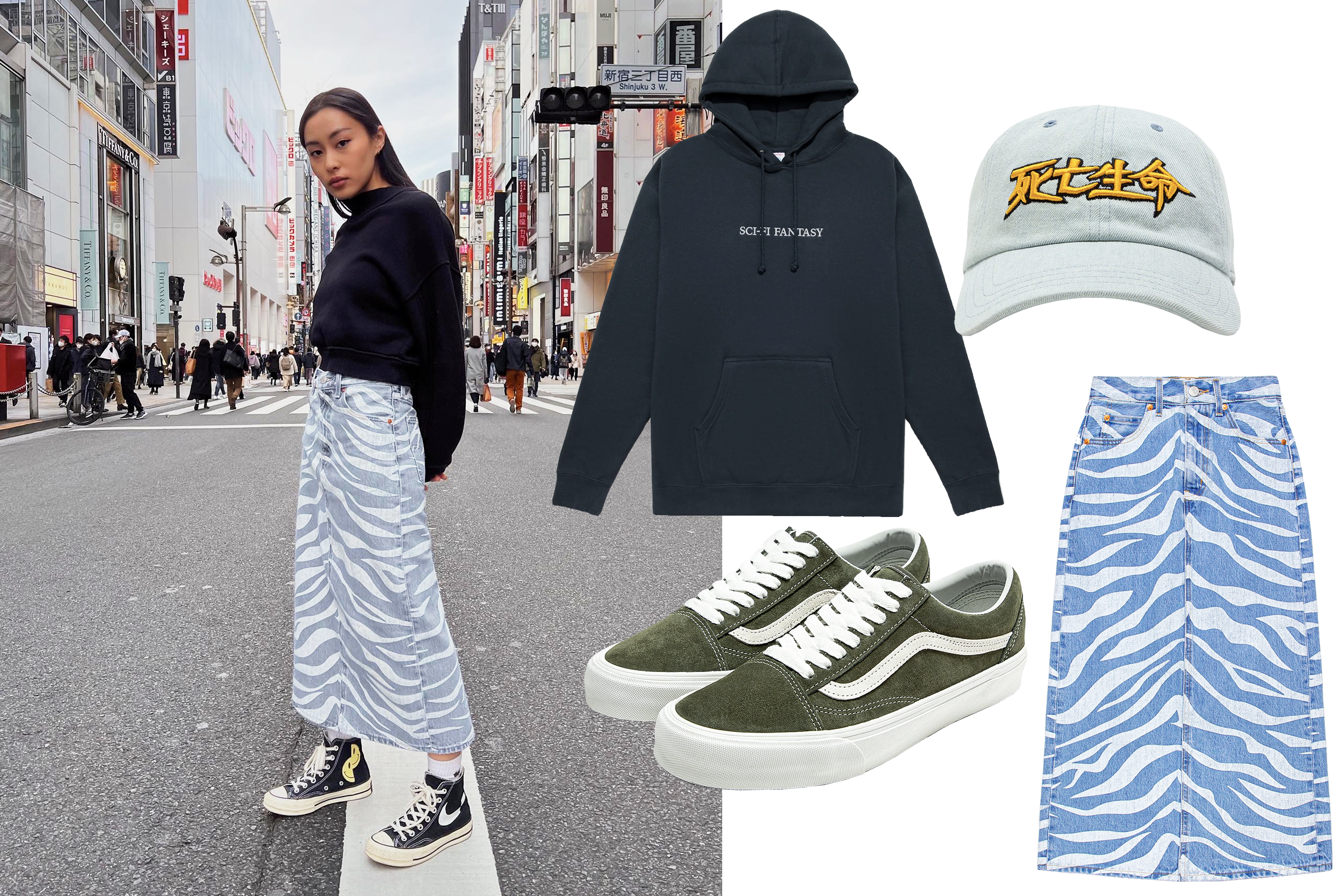 CLOT x Levi's® Style Guide - Ayaka Aoki