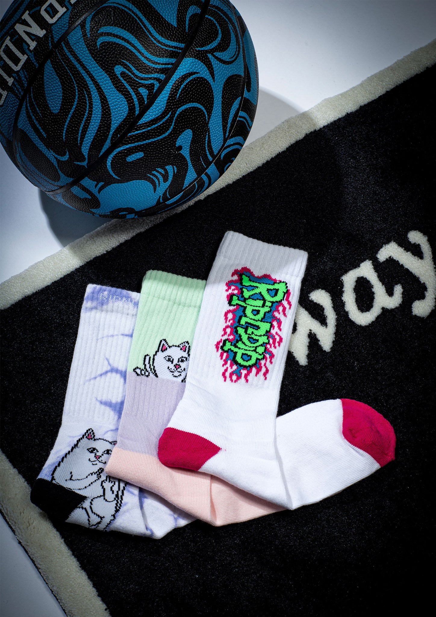 RIPNDIP FW20 socks close up