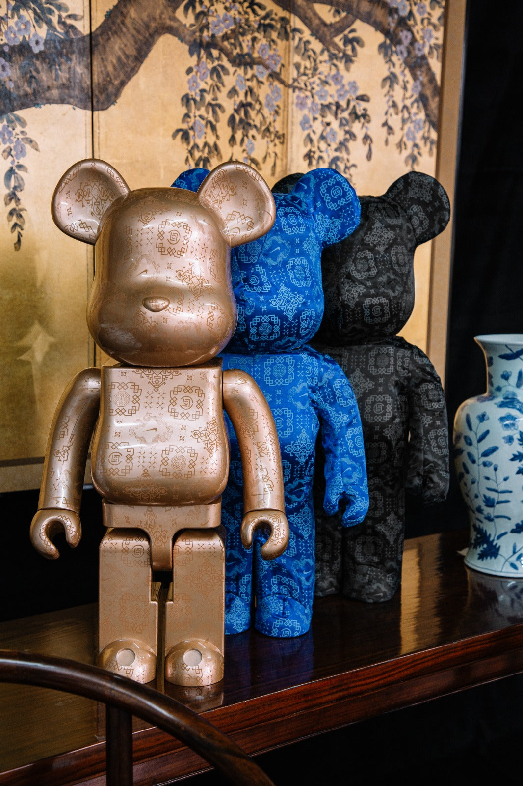 bearbrick nike clot