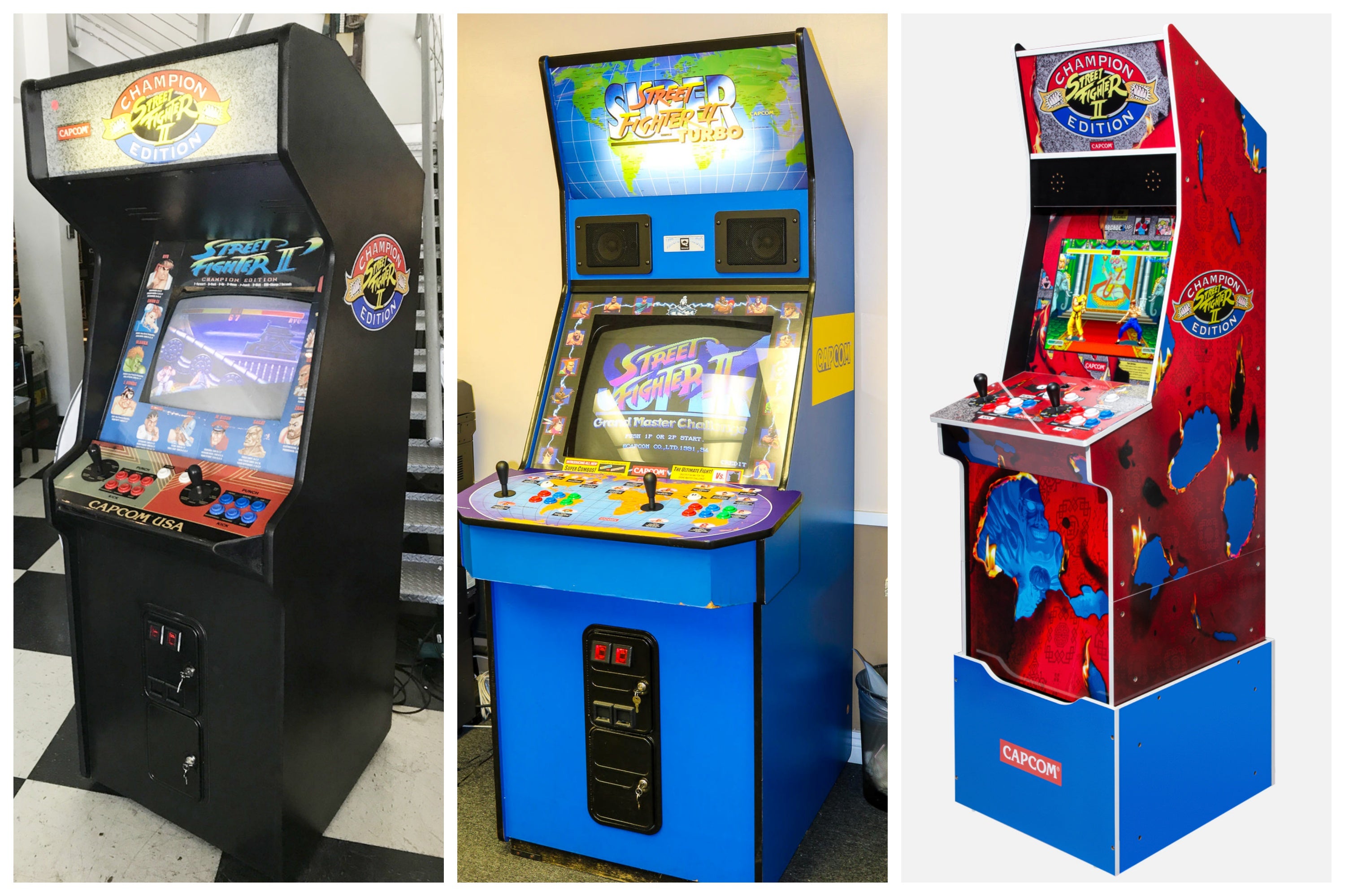 Street Fighter™ II arcade machine