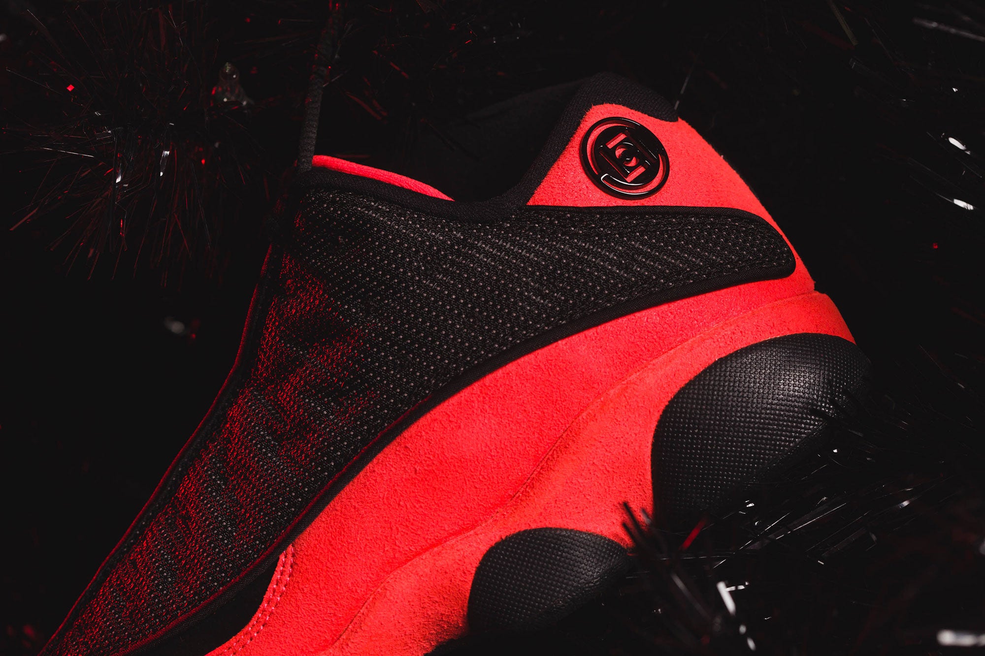 CLOT x Air Jordan 13 Low Black Infrared (Infra Bred) •