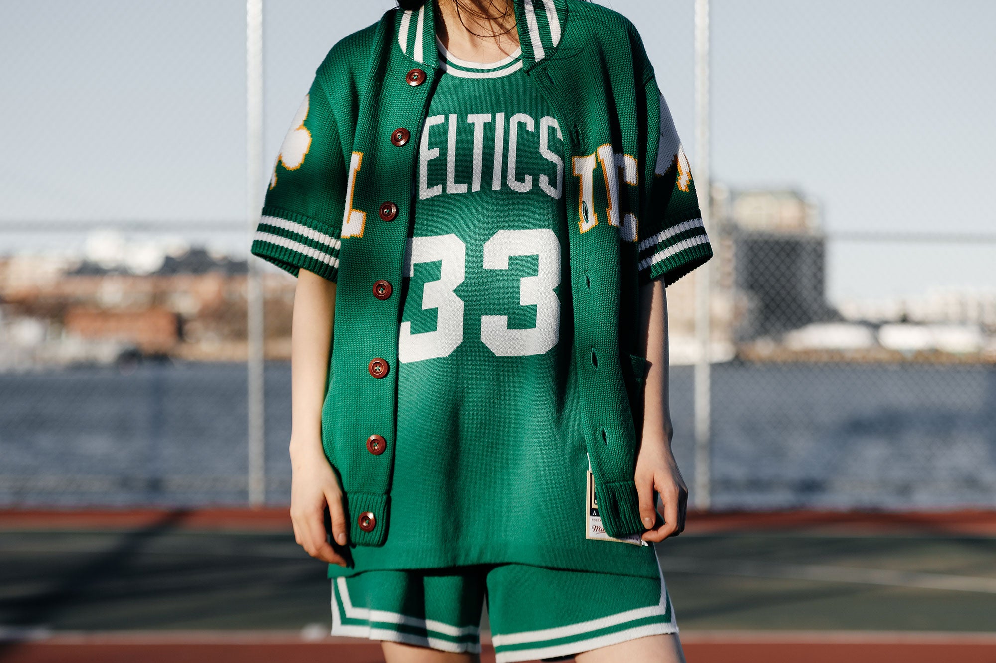 MITCHELL & NESS NBA SWINGMAN JERSEY BOSTON CELTICS