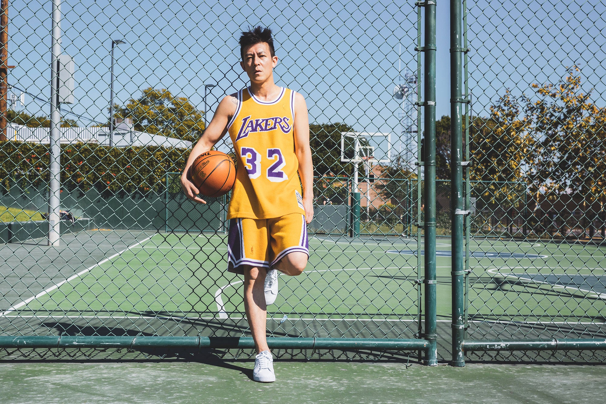 CLOT x Mitchell & Ness Lakers Vs. Celtics Knit Jersey Collaboration –  JUICESTORE