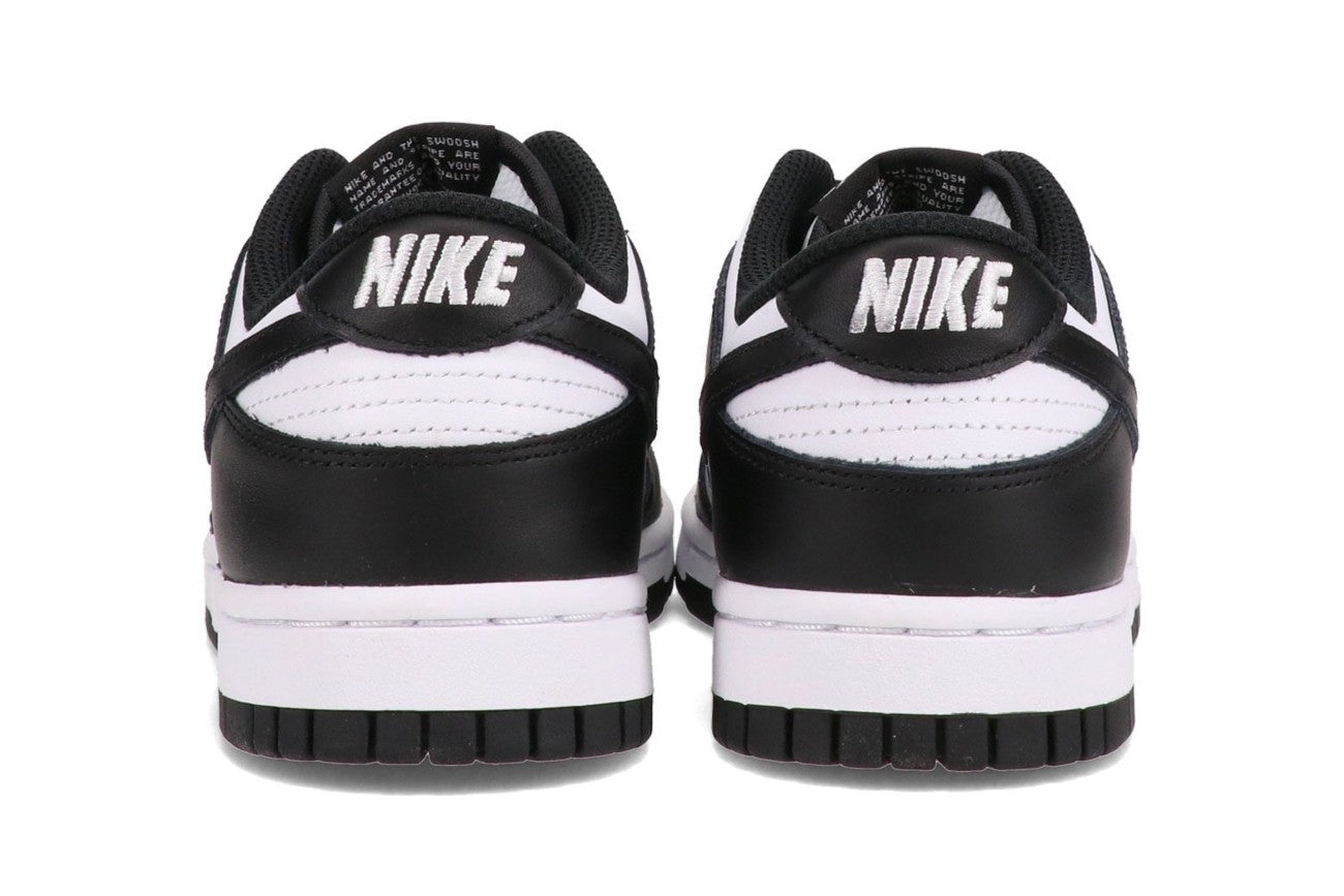 nike dunk low retro black white