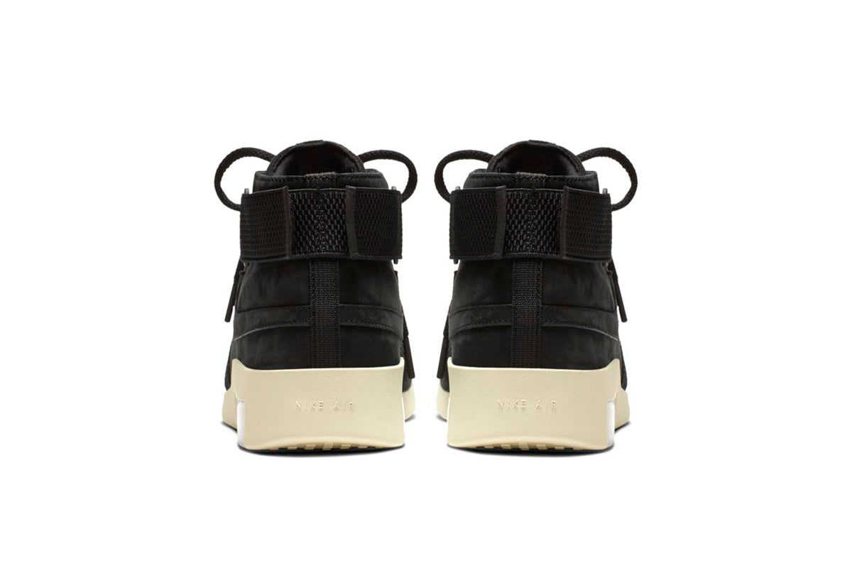 nike air fear of god raid black fossil