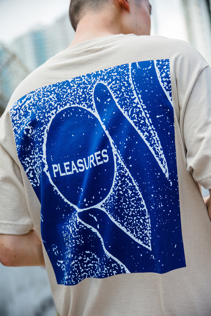 Close up back shot of Fertile T-Shirt for PLEASURES Spring-Summer 2022