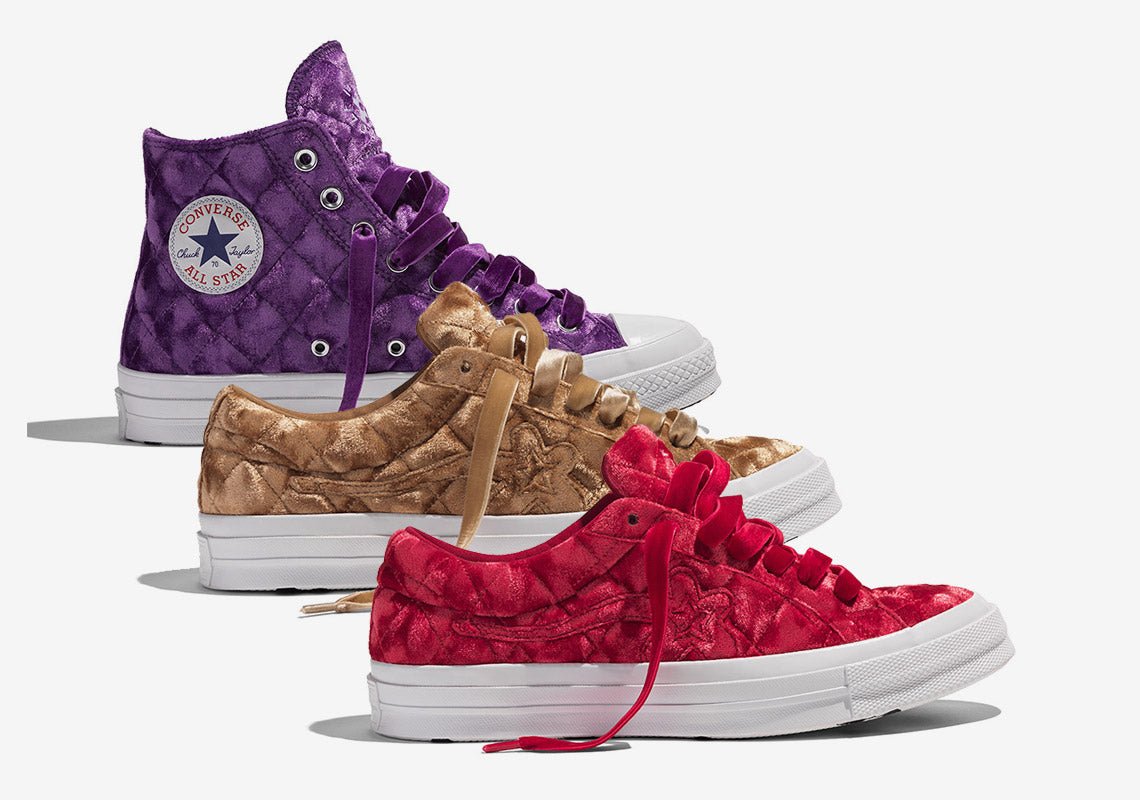 converse le fleur velvet