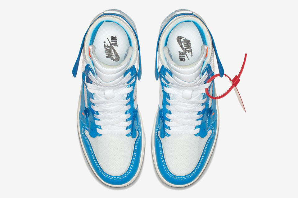 off white jordan 1 unc release date