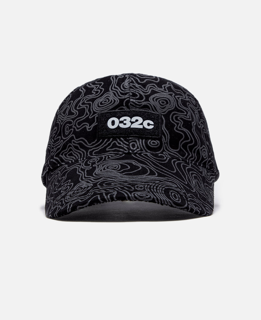 Topos Print Cap (Black)