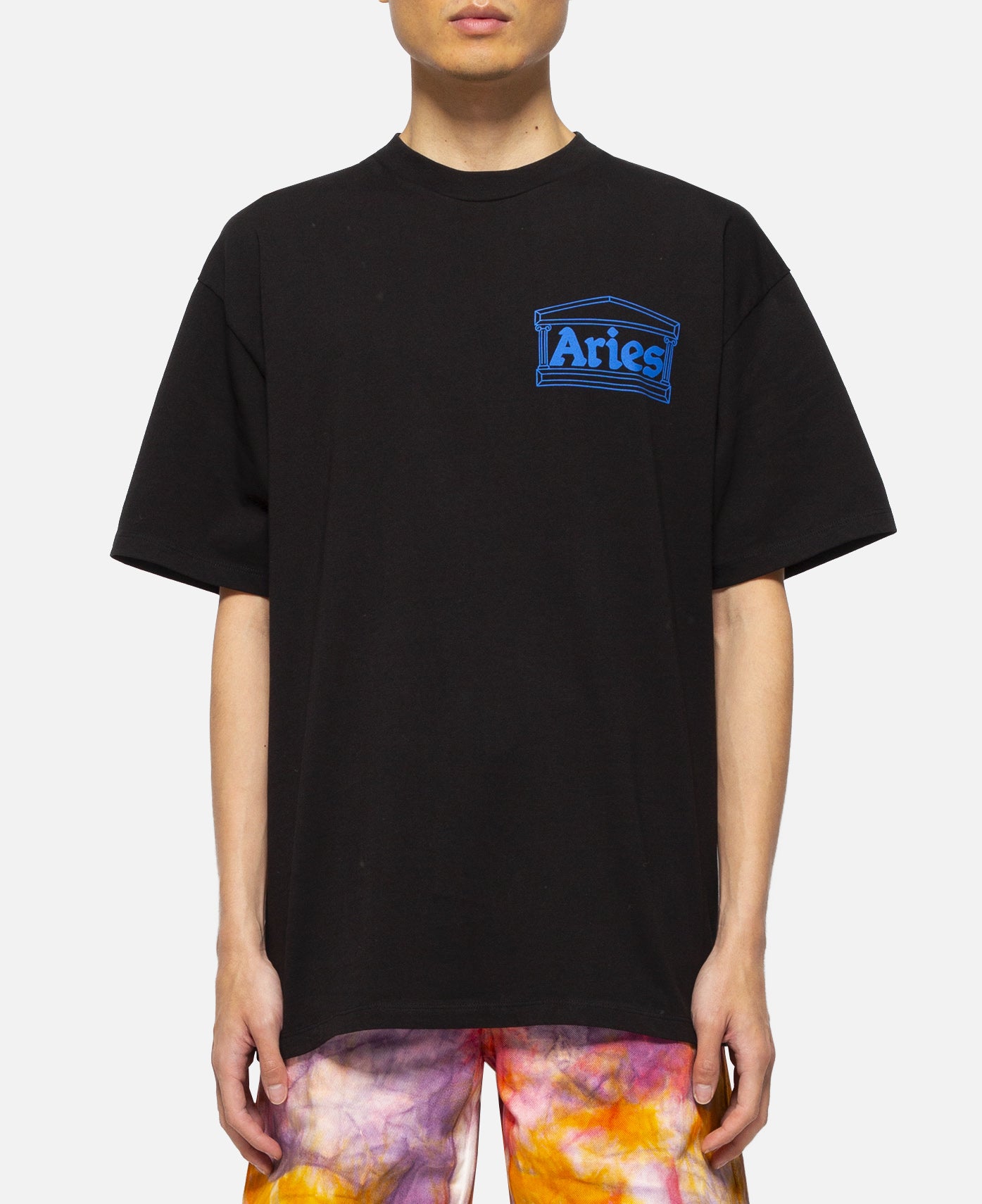 Classic Temple S/S T-Shirt (Black)