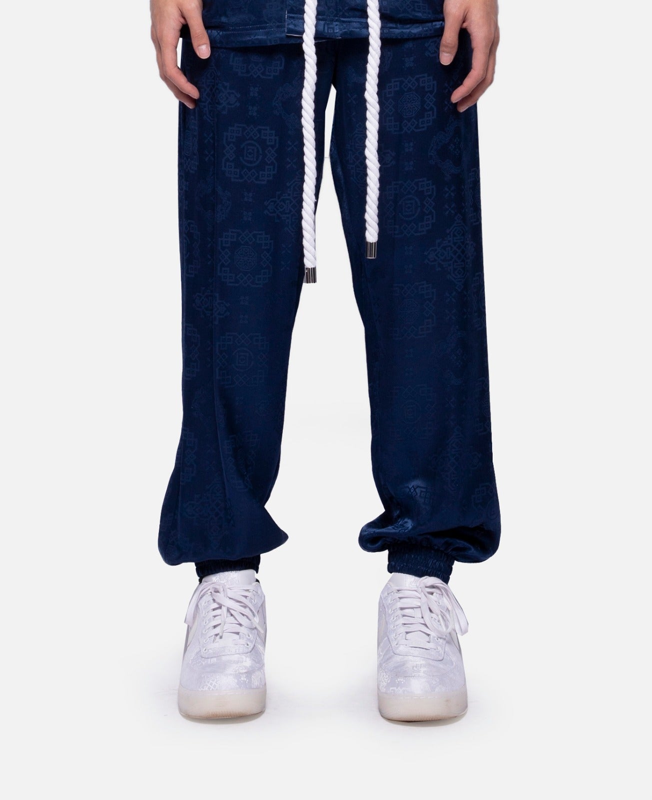 silk track pants