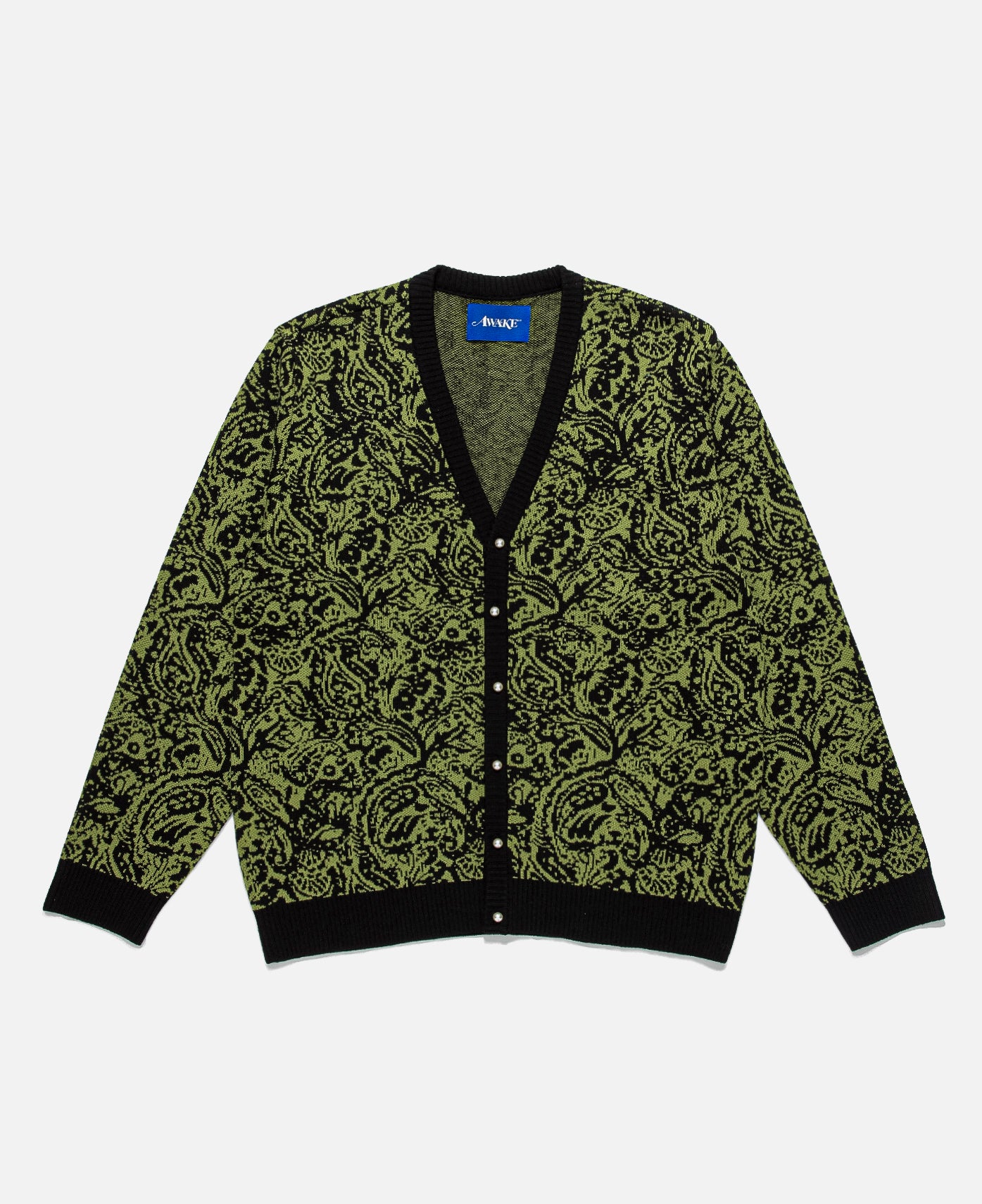 Paisley Cardigan (Green)