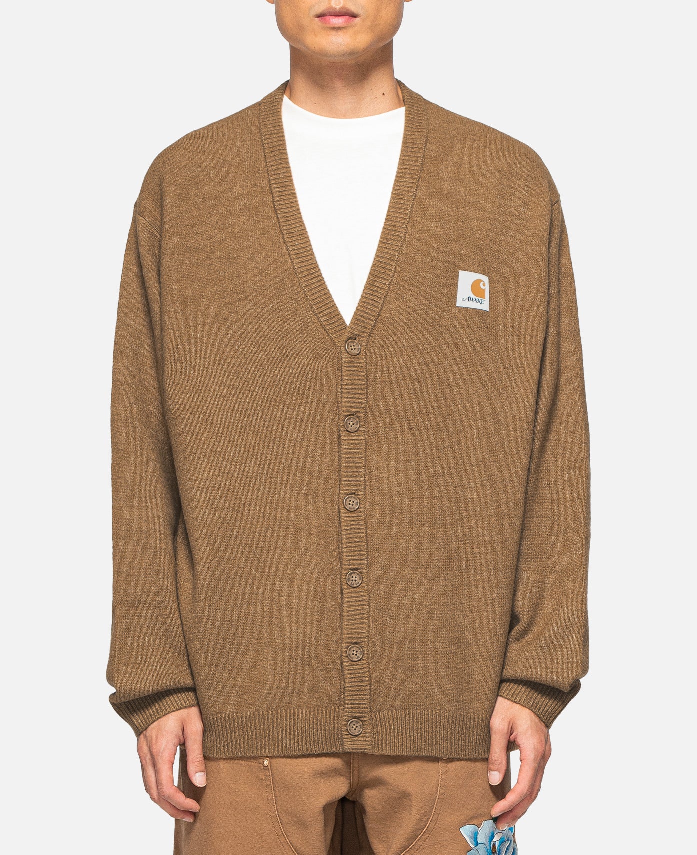 Awake NY x Carhartt - Cardigan (Brown) – JUICESTORE