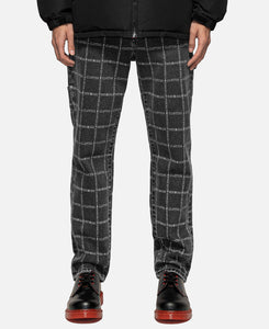 guess checkered pants