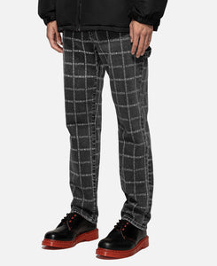 guess checkered pants