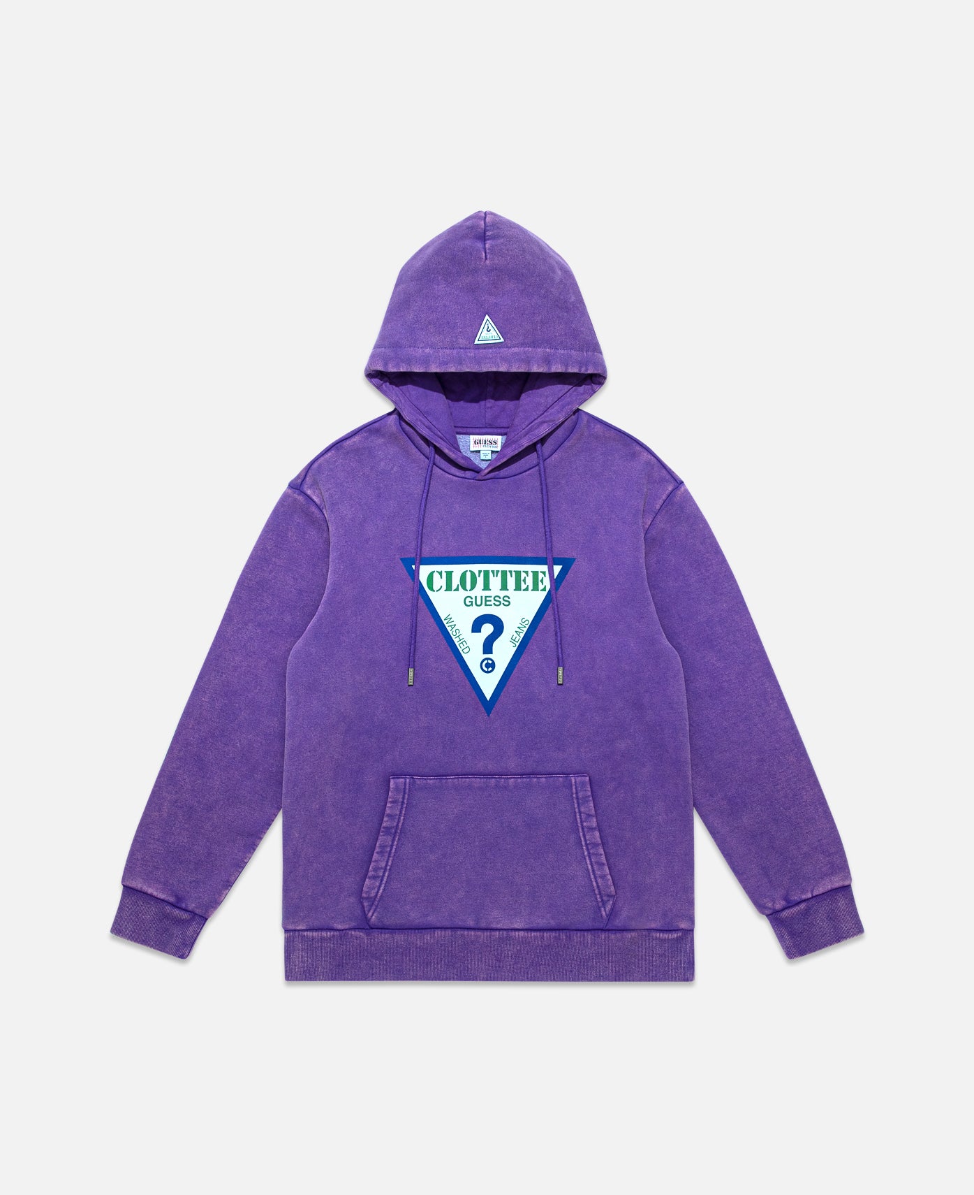 guess purple hoodie