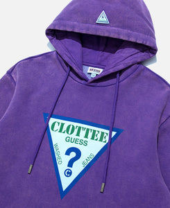 guess purple hoodie