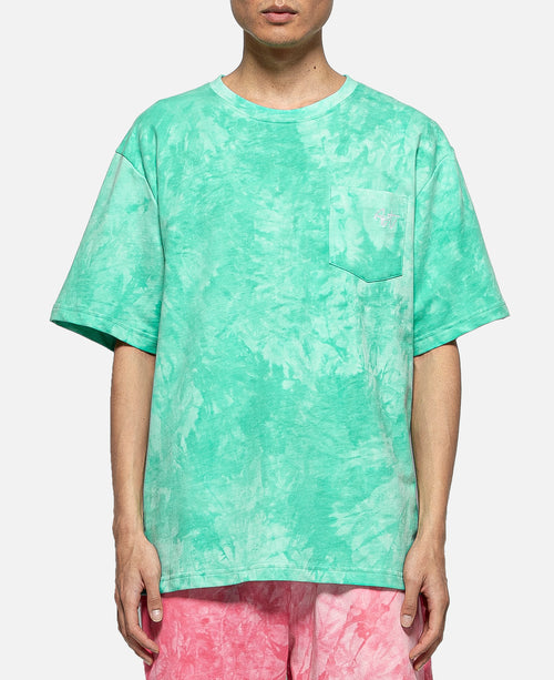 green tea tie dye sweatshirt