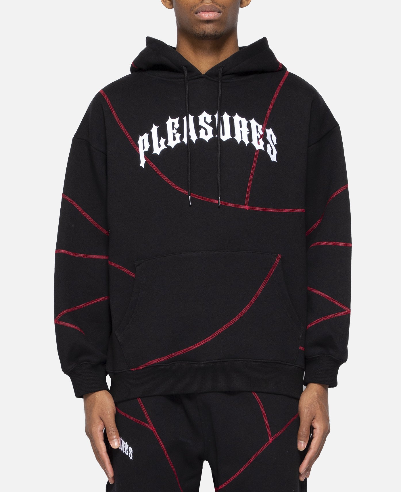 supreme nike stripe hooded sweatshirt