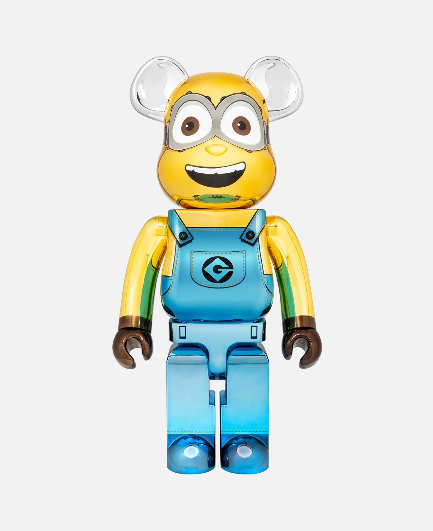 Medicom Toy - Be@rbrick Minions Dave Chrome Ver. 1000% (Multi