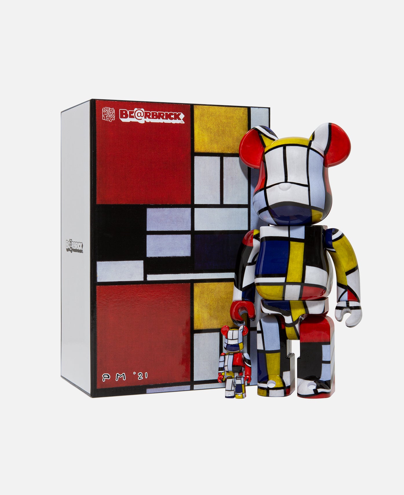 BE@RBRICK Piet Mondrian100%＆400%